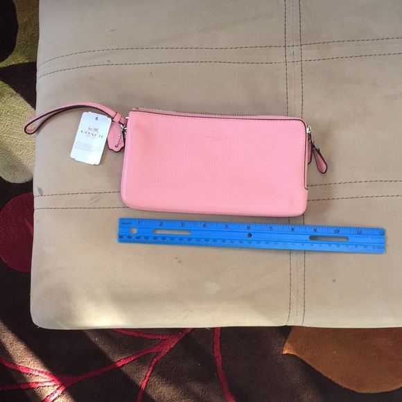 Coach nwt leather wallet/wristlet - Picture 5 of 5